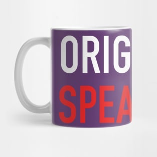 Origin of Speakcies Classic Logo Mug